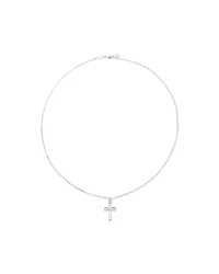 Cross Pendant Necklace in Sterling Silver