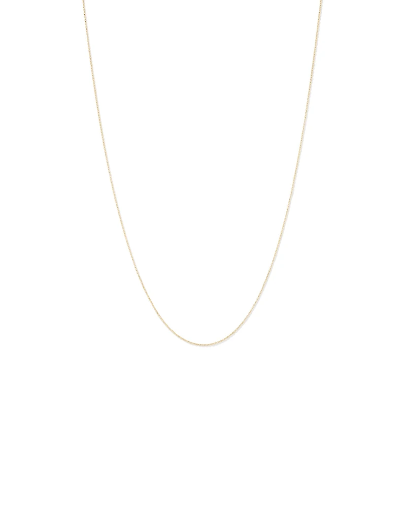 55cm (22") Solid Belcher Chain in 10kt Yellow Gold