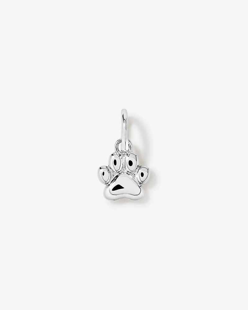 Pawprint Pendant in Sterling Silver