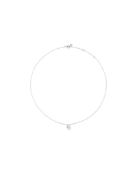 Lume Lab Round Pendant with 0.10 Carat TW of Laboratory-Grown Diamonds in Sterling Silver