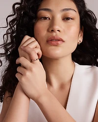 Signature Connect Point Ring 10kt Rose Gold