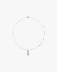 0.15 Carat TW Diamond Knots Pendant in Sterling Silver