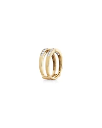 Bague complémentaire en or jaune 14 K avec diamants totalisant 0,50 ct