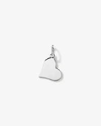 Pendentif coeur d'amour en argent sterling