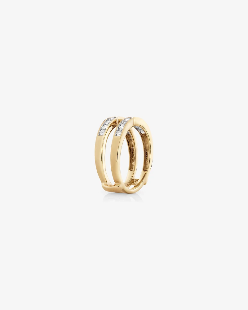 Enhancer Ring with 1/2 Carat TW of Diamonds in 14kt Yellow Gold
