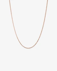Classic Curb Chain in 10kt Rose Gold