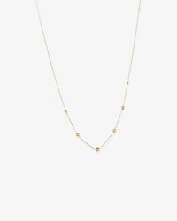 45cm (18") Bead Cable Chain in 10kt Yellow Gold