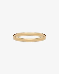 2mm Lite Half Round Wedding Band in 10kt Yellow Gold