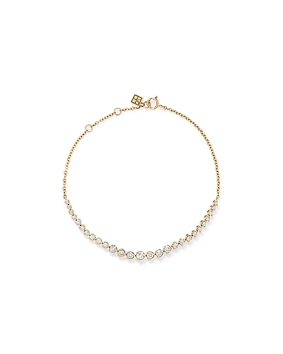 1.00TW Lab Diamond Tennis Bracelet in 10kt Gold