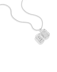 INXS By My Side Locket Pendant with Chain in Recycled Sterling Silver