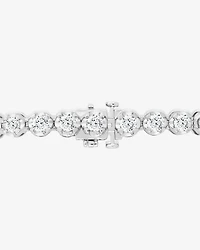 Bracelet tennis TW Diamond 8,00 carats en or blanc 14 carats