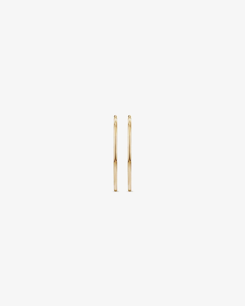 45mm Hoop Earrings in 10kt Yellow Gold