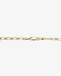 14cm (6") Baby Identity Bracelet with Pink Cubic Zirconia in 10kt Yellow Gold