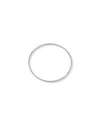 65mm Oval Bangle in Sterling Silver4mm-4.5mm Oval Bangle in Sterling Silver