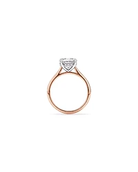 2.32TW Round Brilliant Laboratory-Grown Diamond Solitaire Ring 14kt Rose and White Gold