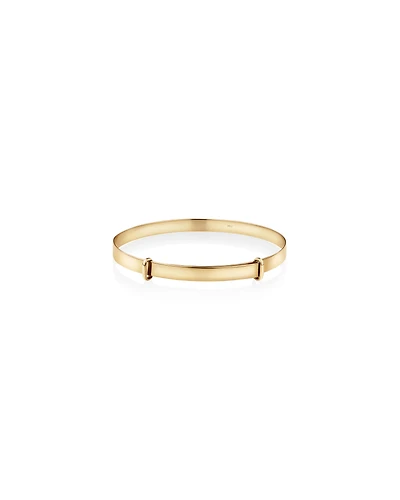 Expandable Baby Bangle in 10kt Yellow Gold