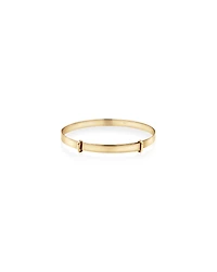 Expandable Baby Bangle in 10kt Yellow Gold