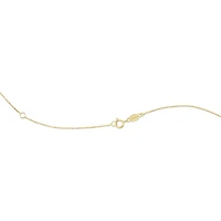 Engravable Bar Necklace in 10kt Yellow Gold