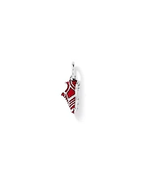 Football Boot Pendant in Sterling Silver