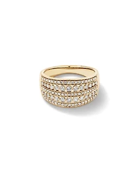 Bague TW Infinite Diamonds 0,70 carat en or jaune 10 carats