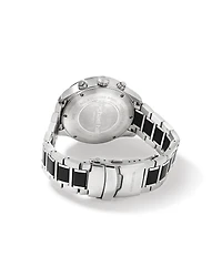 Solar Powered Men's Watch with Blue Tone Stainless Steel