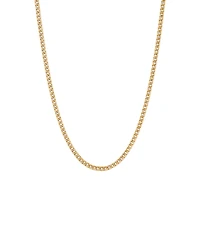 60cm (22") 6mm-6.5mm Width Curb Chain in 10kt Yellow Gold