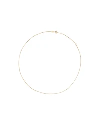 45cm (18") 1mm-1.5mm Width Solid Belcher Chain in 10kt Yellow Gold