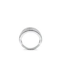 1.00TW Lab Diamond Wide Ring 10kt White Gold