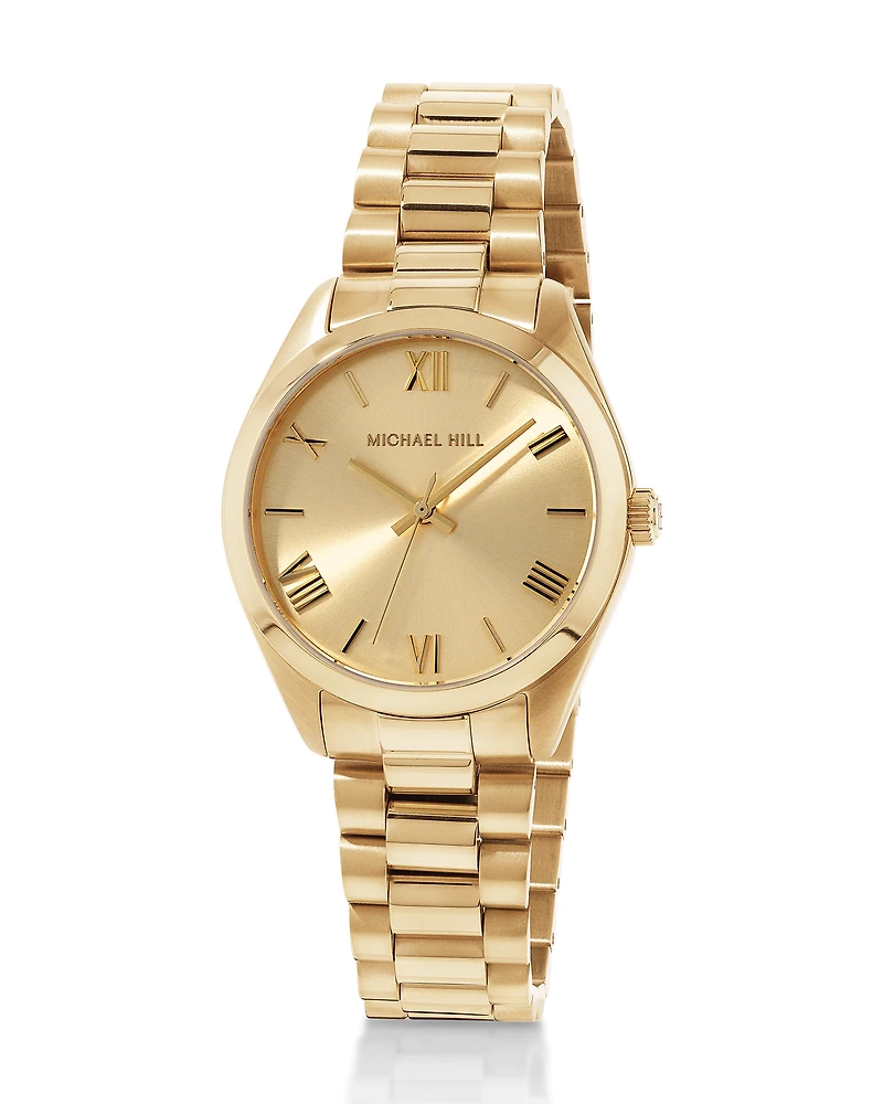 Women's 32.5mm Dress Watch in Gold-Tone Stainless Steel