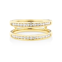 Evermore Enhancer Ring with 0.40 Carat TW Diamonds in 14kt Yellow Gold