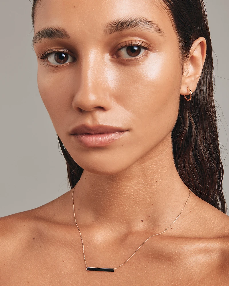 10mm Square Twist Hoop Earrings 10kt Yellow Gold