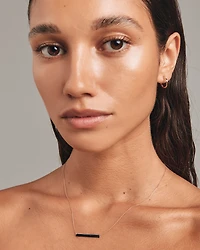 10mm Square Twist Hoop Earrings 10kt Yellow Gold