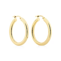 20mm Hoop Earrings in 10kt Yellow Gold