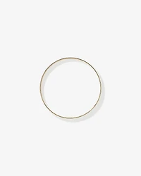 Bold Round Bangle in 10kt Yellow Gold