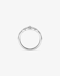 Wedding Ring with 0.23 Carat TW of Diamonds in 14kt White Gold