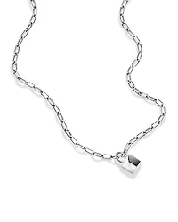 Collier Signature Lock en argent sterling