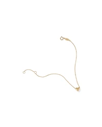 19cm Heart Slider Bracelet in 10kt Yellow Gold