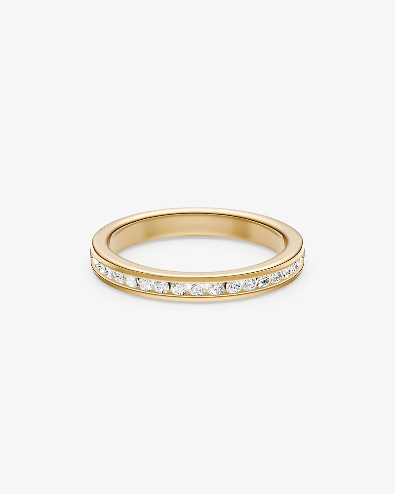 Wedding Band with 0.34 Carat TW of Diamonds in 14kt Gold