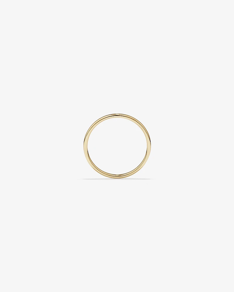 Plain Band Ring in 10kt Yellow Gold