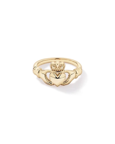 Claddagh Ring 10kt Yellow Gold