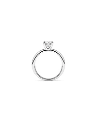 Bague Solitaire avec Diamant Rond Brillant de 0,70 Carat TW en Or Blanc 18 kt