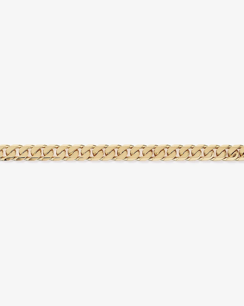 50cm (20") 11mm gourmette chaîne en 18ct Vermeil