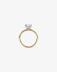 1.50 Carat TW Round Brilliant Signature 101 Solitaire Diamond Ring in 14kt Yellow & White Gold