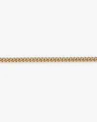 19cm (8") Round Curb Chain in 18kt Vermeil