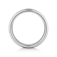 Men's Ring Grey Sapphire Tungsten