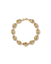 Bracelet Puff Anchor en Vermeil or 18 carats