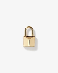 Signature Lock Pendant in 10kt Yellow Gold