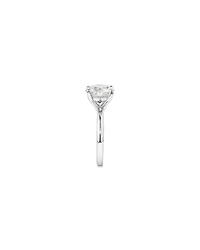 4.00 Carat TW Round Brilliant Laboratory-Grown Diamond Solitaire Engagement Ring in Platinum