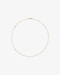 50cm (20") Oval Mirror Cable Chain in 10kt Yellow Gold