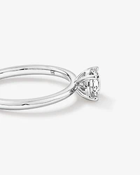 0.70 Carat TW Round Brilliant Canadian Diamond Solitaire in 18kt White Gold